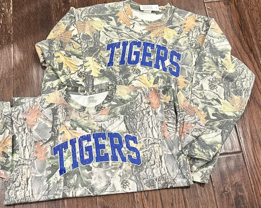 Camo- Tigers- Union City- Blue