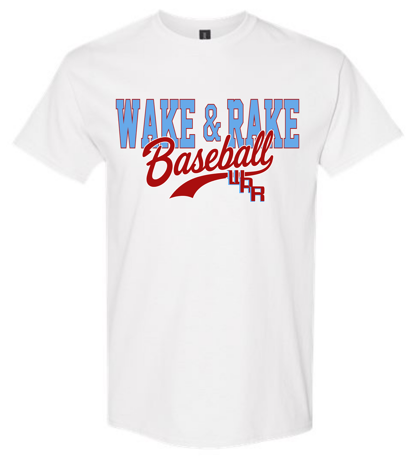 Wake & Rake Ribbon 2026- White & Gray