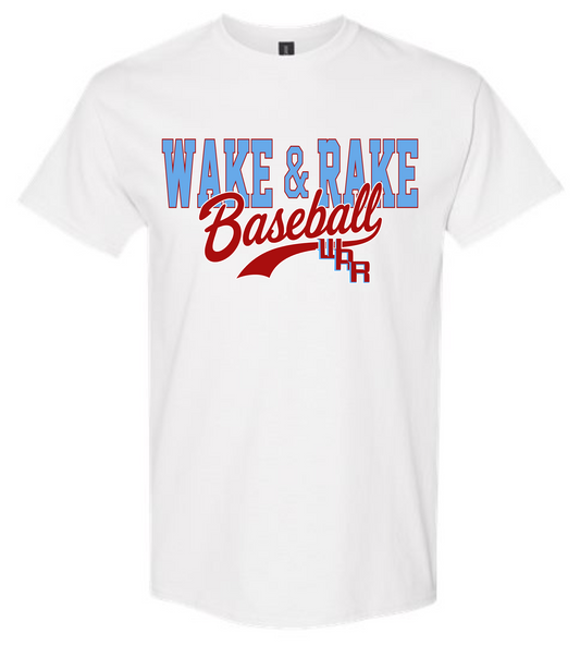 Wake & Rake Ribbon 2026- White & Gray