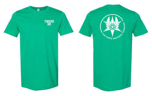 Tinker HR- Logo Back- Military Green, Navy & Kelly Green