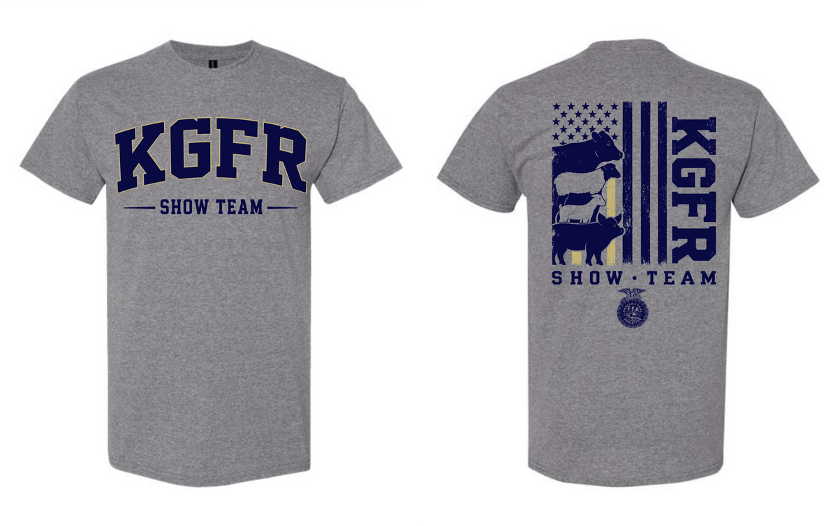 Show 4 Animals- Navy or Gray