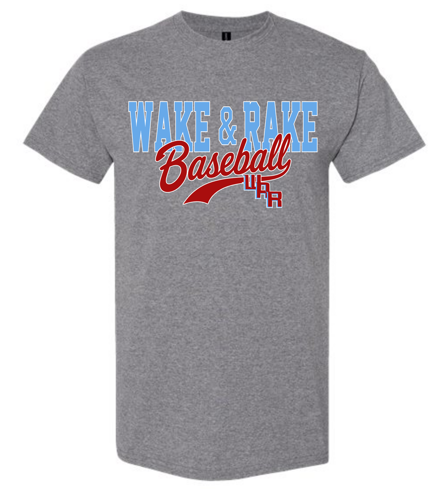Wake & Rake Ribbon 2026- White & Gray