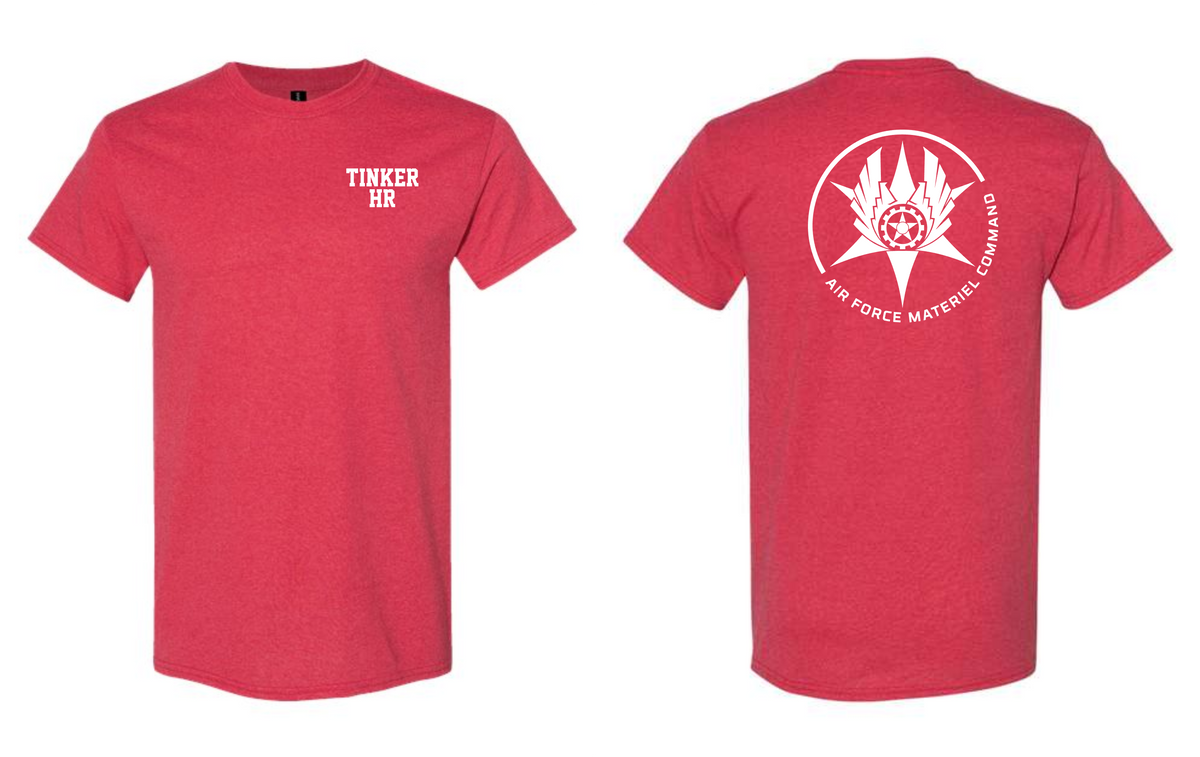 Tinker HR- Logo Back- Gray, Black, Red Shirts