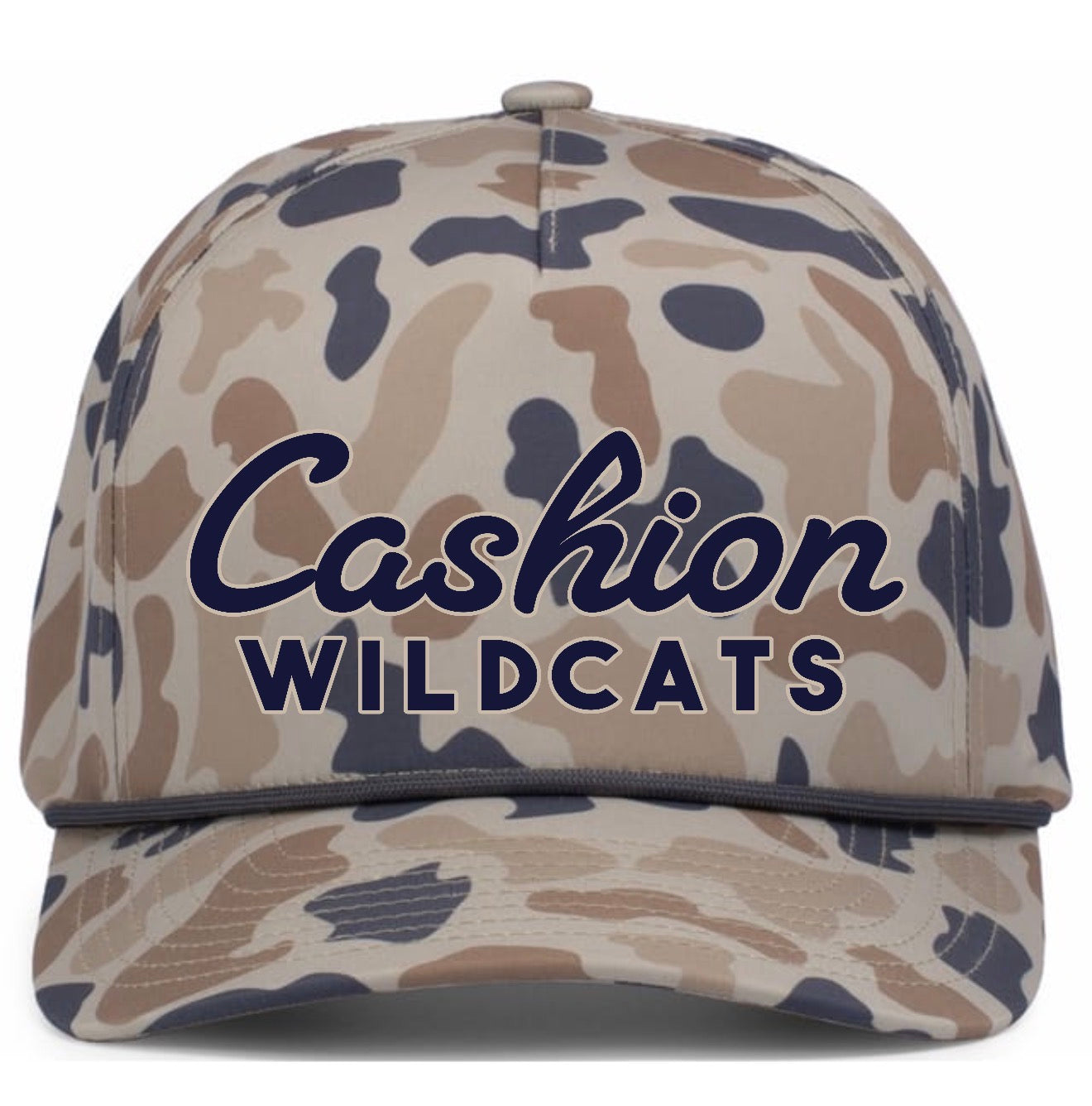 Wildcats Duck Camo Hat- Cashion & Piedmont