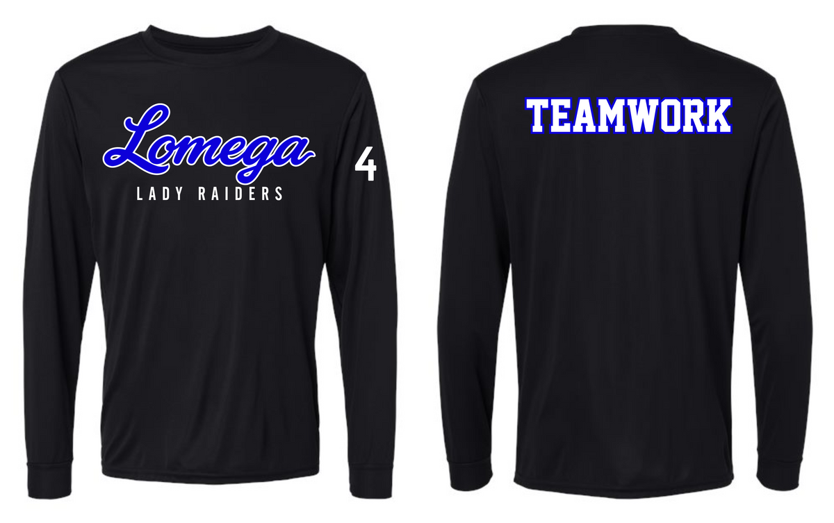 Lomega Lady Raiders Drifit LS
