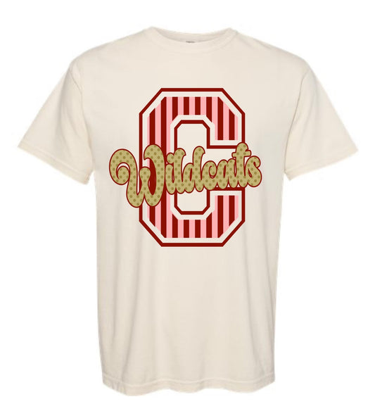 C Wildcats Stripe