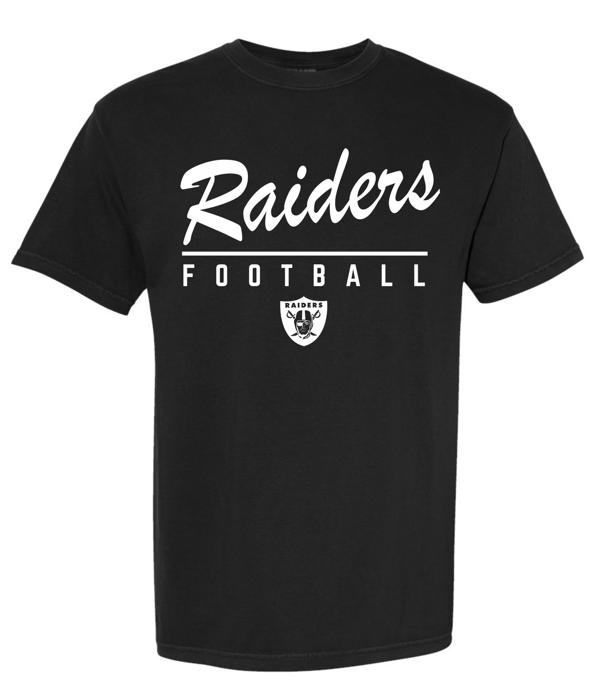 Raiders Football Black