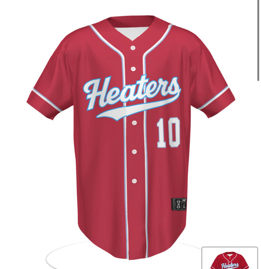 Heaters- Full Button Sublimated Jersey
