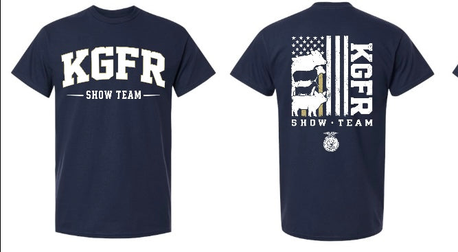 Show 4 Animals- Navy or Gray