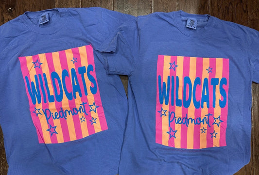 Piedmont Wildcats Stripe