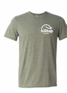 Hilltop - Front/Back- White Ink