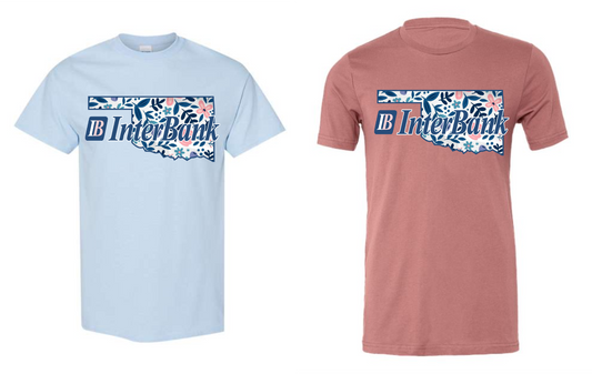 Interbank- Navy Floral