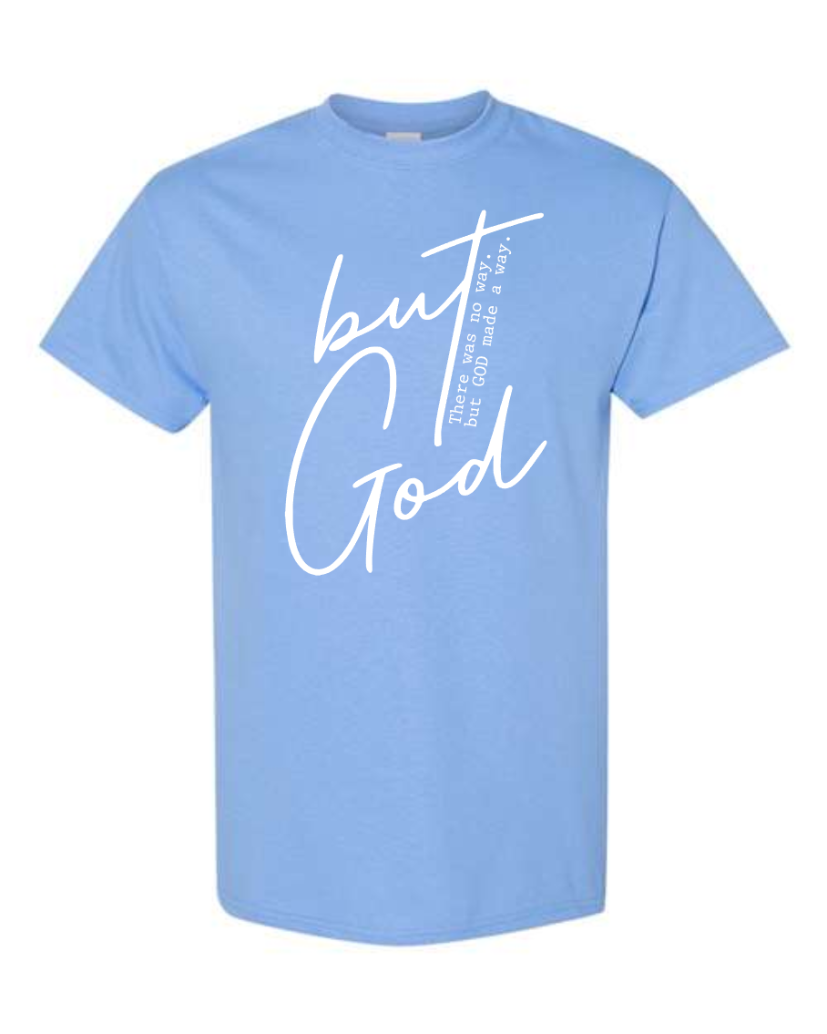 But God- Carolina Blue