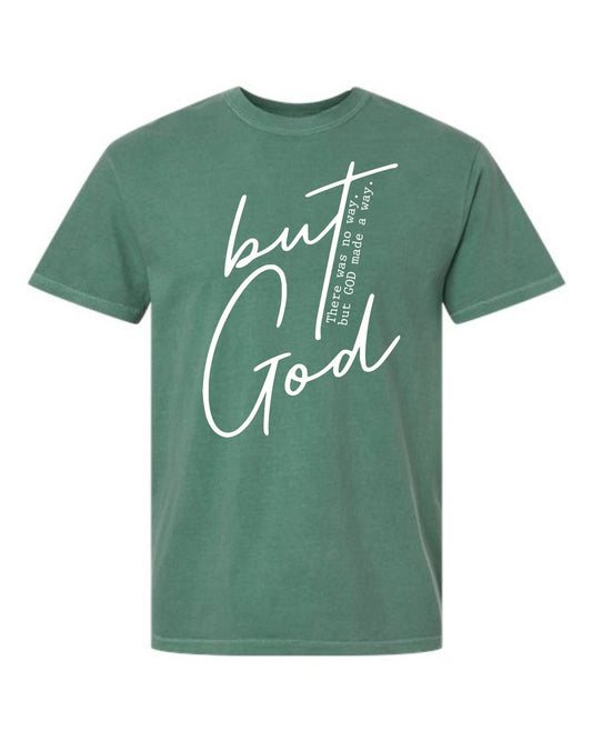 But God- Light Green